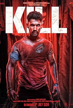 Vegamovies Kill 2023 Hindi Movie Poster