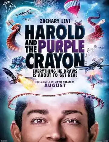 Harold and the Purple Crayon (2024) Poster